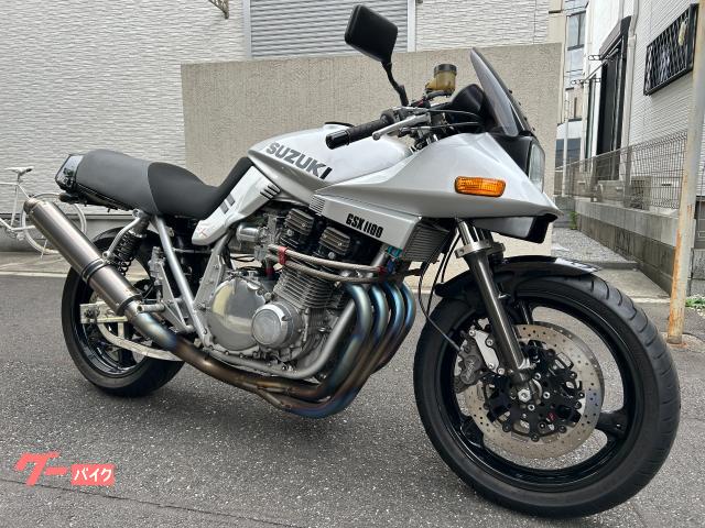 ＧＳＸ１１００Ｓ　ＫＡＴＡＮＡ　ＧＳＸＲ足回り　ハイカム　ナイトロマフラー　ＲＳ３８キャブレター　フルカスタム車
