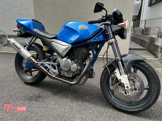 Ｇｏｏｓｅ３５０　ヨシムラサイクロン　ミクニ製バックステップ装着