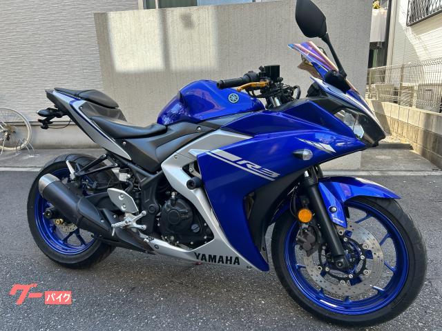 YZF−R3 ETC ドラレコ スライダー ビレットレバー チタンスクリーン装着