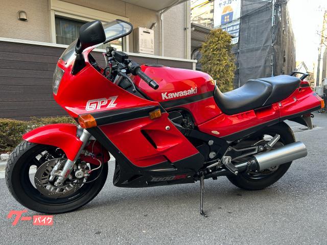 カワサキ　GPZ1000RX サイドカウル左右セット　赤×黒 カワサキ GPZ1000RX ワンオーナー車 無転倒｜レッドモーター
