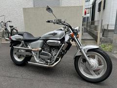 ホンダ　Ｖ−ＴＷＩＮ　ＭＡＧＮＡ　スラッシュカットマフラー装着