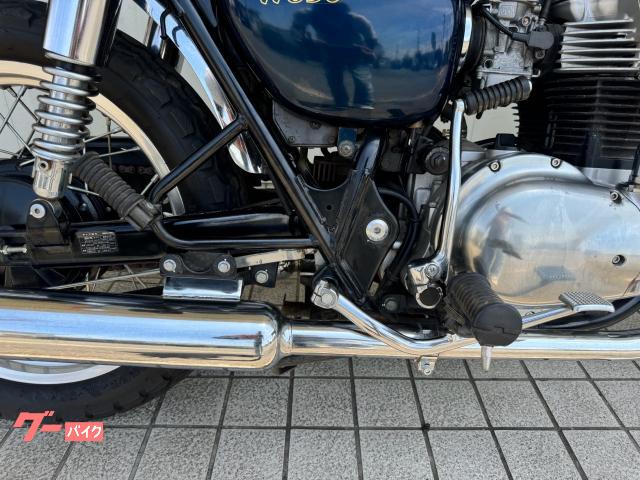 カワサキ Ｗ６５０ ＰＯＳＨフルエキマフラー グリップヒーター ＥＴＣ｜クワドリオート｜新車・中古バイクなら【グーバイク】