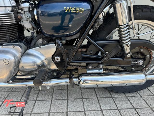 カワサキ Ｗ６５０ ＰＯＳＨフルエキマフラー グリップヒーター ＥＴＣ｜クワドリオート｜新車・中古バイクなら【グーバイク】