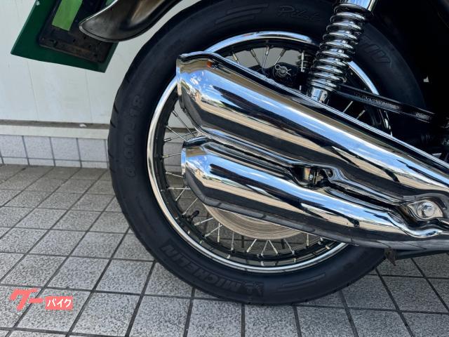 カワサキ Z750Four 純正マフラー3本新品 ホイール新品