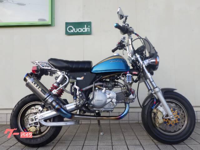 モンキー　ＡＢ２７　タケガワボアアップ１０６ｃｃ　前後ゲイルスピード１０インチ　５速ミッション他カスタム多数