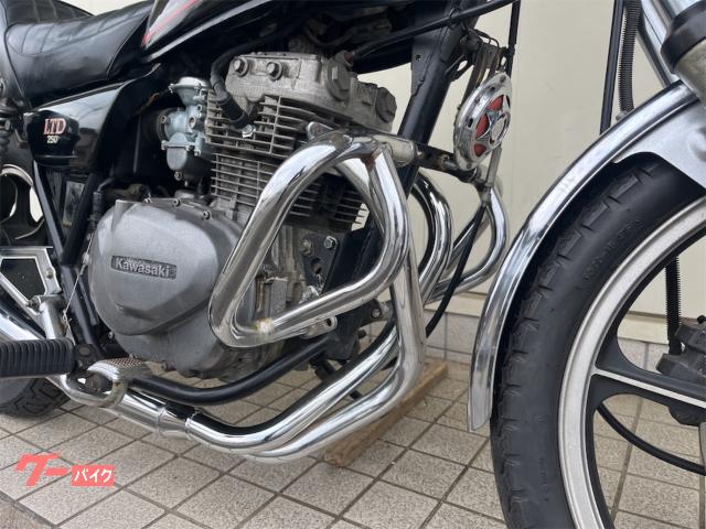 カワサキ Z250LTD ミスティショート菅 ショーエイサイドバッグ