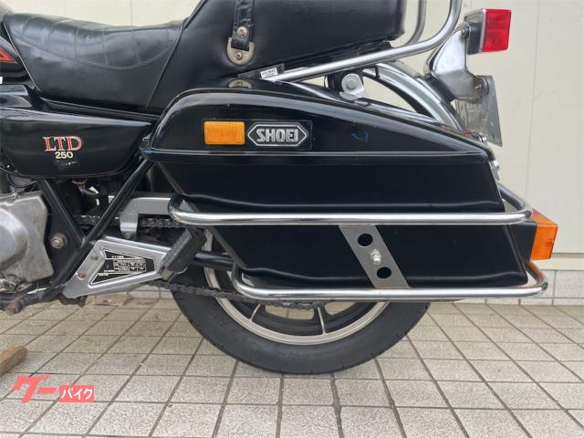 カワサキ Z250LTD ミスティショート菅 ショーエイサイドバッグ