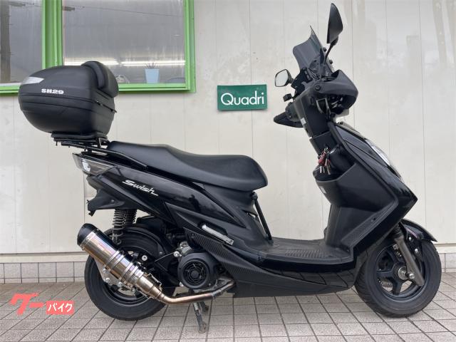 スウィッシュリミテッド　グリップヒーター　シートヒーター　ＡＳＡＫＵＲＡマフラー　デイトナスクリーン　リアパニア