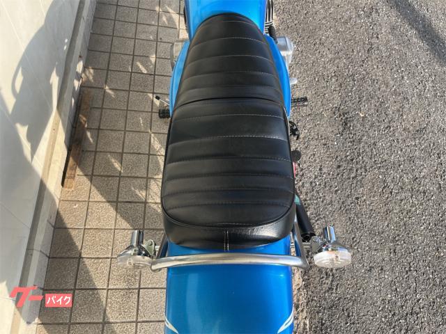 カワサキ 250SS 社外集合チャンバー BEETサイドカバー 旭風防