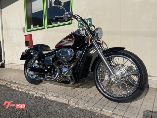 ホンダ シャドウスラッシャー750 社外マフラー ETC｜クワドリ