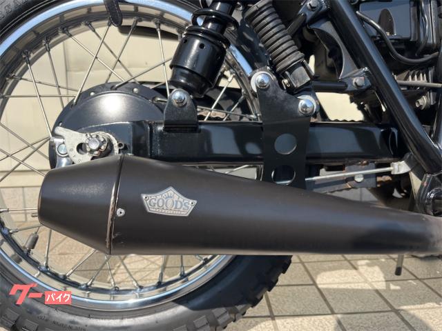 カワサキ 250TR 社外マフラー 社外ハンドル デイトナUSB