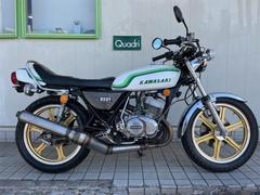 カワサキ　ＫＨ２５０　社外ハンドル　集合チャンバー　キャストホイール　ＢＥＥＴアルフィンカバー　電圧計