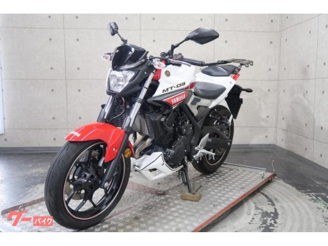 ヤマハ ＭＴ－０３（３２０ｃｃ） ＲＨ０７Ｊ オーセンティック外装 社外レバー リアキャリア  ５８２６３｜リバースオート八王子｜新車・中古バイクなら【グーバイク】