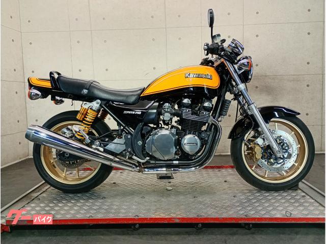 カワサキ ＺＥＰＨＹＲ７５０ ２００６年モデル ＺＲ７５０Ｃ イエローボール ゲイルホイール オーリンズリアサス フェンダーレス  ６１３５９｜リバースオート相模原｜新車・中古バイクなら【グーバイク】