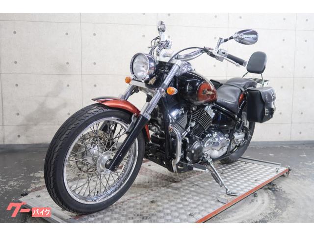 NO.2892 ドラッグスター４００クラシック (DRAGSTAR)　ＥＴＣ付き　バックレスト＆リヤキャリア付き　ブラック　☆彡 ドラッグスター400 クラシック バックレスト リア キャリア付き