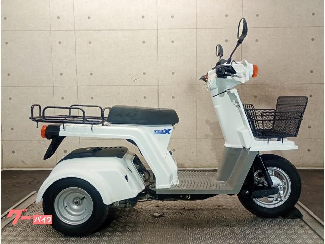 ジャイロＸベーシック　２０２１年製造　ＴＤ０２　４サイクル　フロントバスケット　グリップヒーター　リアキャリア　６６８１７