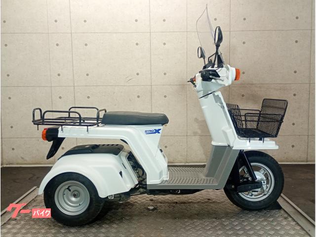 ジャイロＸベーシック　２０２１年製造　ＴＤ０２　グリップヒーター　フロントバスケット　リアキャリア　　６６８１９