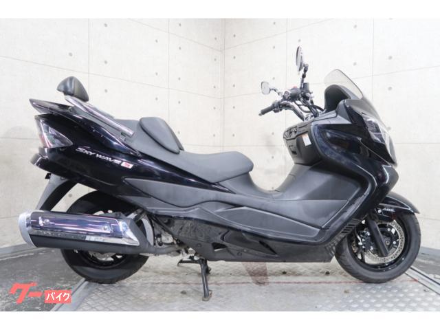 スカイウェイブ４００　タイプＳ　ＣＫ４５Ａ　バックレスト　セキュリティアラーム　６７０９９