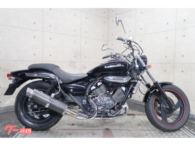 エリミネーター２５０Ｖ　ＶＮ２５０Ａ　カーボンマフラー　ワイドハンドル　６８５２６