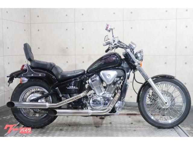 スティード６００　ＰＣ２１　デイトナスラッシュカットマフラー　バッグレスト　ラジエターカバー　６６９３６