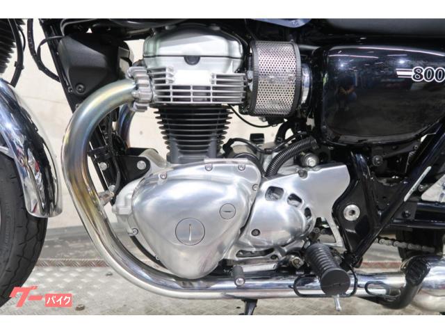カワサキ　W800 cafe 2023 ノーマル マフラー W800/Cafe/Street(2BL-EJ800B)おすすめ社外人気マフラー&排気音