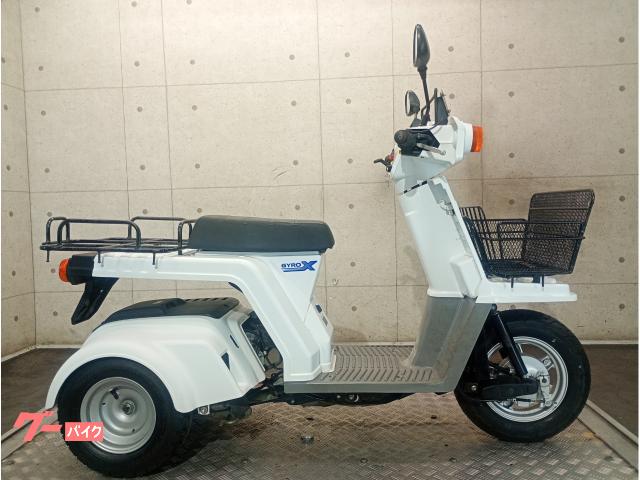 ジャイロＸスタンダード　２０２１年製造　ＴＤ０２　４サイクル　グリップヒーター　フロントバスケット　６８２２６