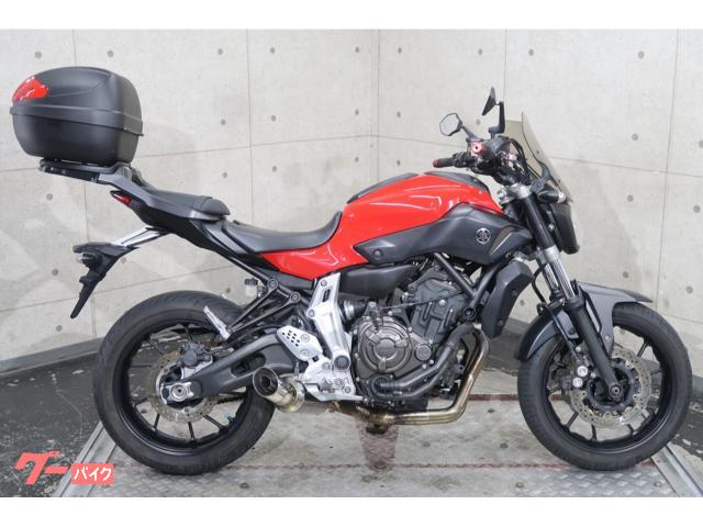 ＭＴ−０７　ＲＭ０７Ｊ　ＳＰ忠男マフラー　ＥＴＣ　トップボックス　スクリーン　ヘッドライトＬＥＤバルブ　６８４５５