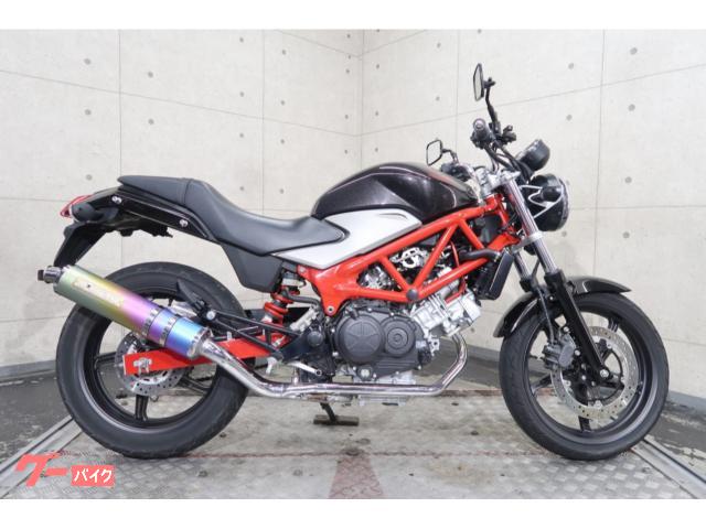 ＶＴＲ２５０　ＭＣ３３　モリワキマフラー　ビレットレバー　６９７２８