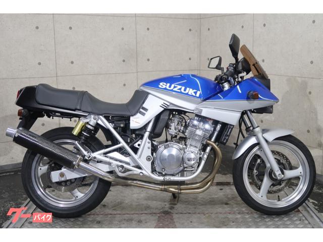 ＧＳＸ２５０Ｓ　ＫＡＴＡＮＡ　ＧＪ７６Ａ　アジャストレバー　スーパーコンバットマフラー　７０４５０