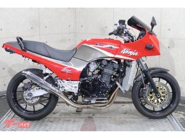 ＧＰＺ９００Ｒ　Ａ１３逆車　トリックスターマフラー　オーリンズサス　ゲイルスピードホイール　７０７１８