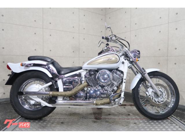 ドラッグスター４００　ＶＨ０１Ｊ　スラッシュカットマフラー　ＥＴＣ　７０６１８