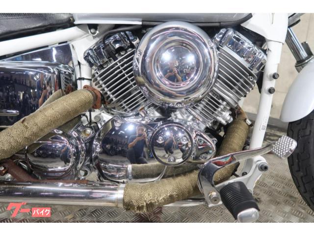 ヤマハ ドラッグスター400 VH01J用 スラッシュカットマフラー ヤマハ ドラッグスター 400 クラシック DS4 DSC4 ドラッグ