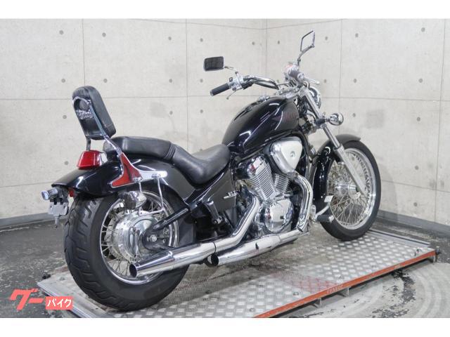 ホンダ スティード400 NC26 サドルバッグサポート 前後スモーク