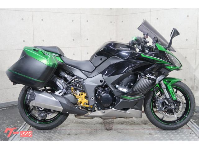 Ｎｉｎｊａ　１０００　ＳＸ　ＺＸＴ０２Ｋ　カワサキ純正サイドパニア　スモークスクリーン　バックステップ　７１５３８