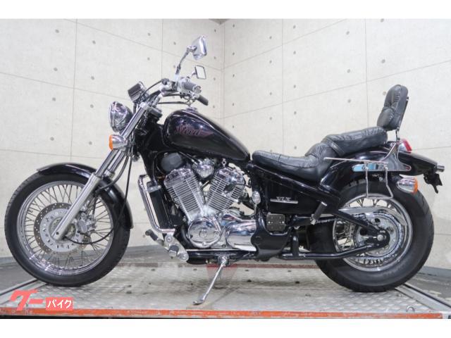 ホンダ スティード600 PC21 サドルバッグサポート エンジン