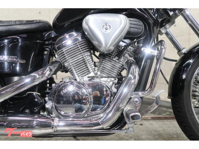 ホンダ スティード600 PC21 サドルバッグサポート エンジン