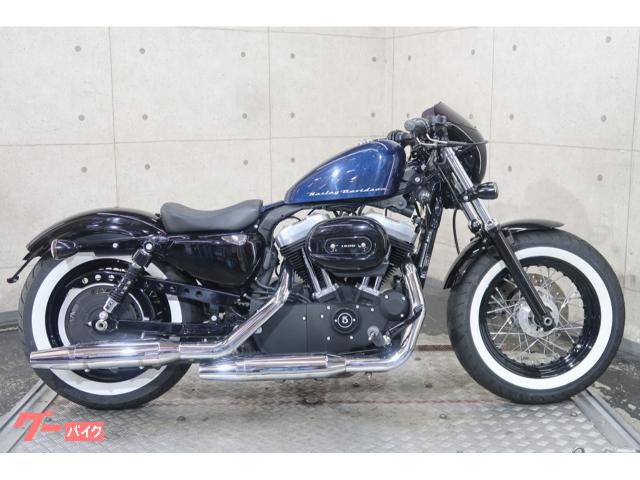 XL1200X フォーティエイト バーハンドル LEDヘッドライト フェンダーレス 72492