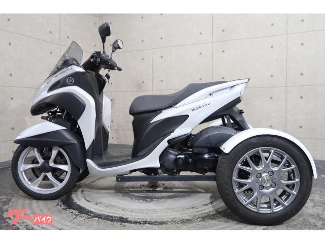 普通免許車・トライク・ヤマハ、走行　|　万キロ代、側車付登録車・SE８２J・バイク・スクーター・オートバイ トライク ヤマハ トリシティトライク SE82Jベース サクマ