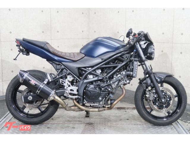 SV650 VP55B ヨシムラスリップオン ドラレコ セパハン バックステップ フェンダーレス オールペン 70091
