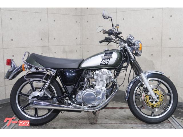 ＳＲ４００　ワイズギアキャストホイール　ブレンボブレーキキャリパー＆ディスク　メガホンマフラー　ＥＴＣ　７２９８３