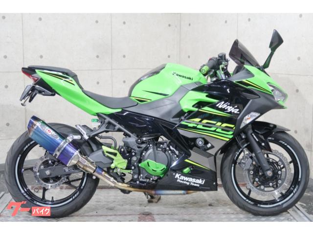 Ｎｉｎｊａ　４００　ＥＸ４００Ｇ　ＫＲＴエディション　ＢＥＥＴスリップオン　バックステップ　ＥＴＣ２．０　他　７３４５３