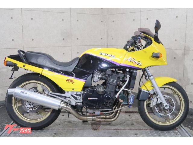 ＧＰＺ９００Ｒ　Ａ７　逆車　フルエキマフラー　オイルクーラー　フェンダーレス　トップブリッジ　社外セパハン　ＥＴＣ等　７２６７３