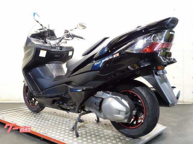 スズキ　スカイウェイブ250タイプS(CJ46A)中古実動美車　バッテリーフル充電済み　タイヤ前後バリ山　ナンバー登録書類有 スズキ スカイウェイブ250 タイプS CJ46A 2009年モデル