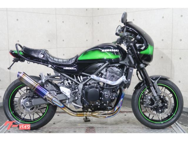 Z900RSカフェ ZR900K ワイバンフルエキゾースト OVERサブフレーム&エンジンスライダー ETC USB 78817