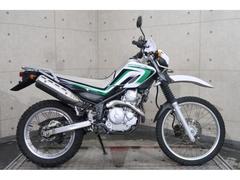 ヤマハ　セロー２５０　ＤＧ１７Ｊ　リアキャリア　ナックルガード　バッテリー交換済み　７１５８１