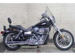 ＨＡＲＬＥＹ−ＤＡＶＩＤＳＯＮ　ＦＸＤＬ　ローライダー　社外マフラー（ＶＡＮＣＥ＆ＨＩＮＥＳ）　バイク用ナビ　ウインドシールド　７３３０８