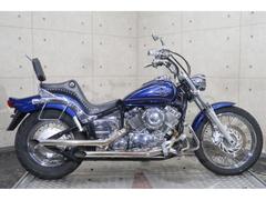 ヤマハ　ドラッグスター４００　ＶＨ０２Ｊ　デイトナスラッシュカットマフラー　カスタムシート　ＵＳＢ　サドルバッグサポート　７２６７４