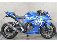 スズキ　ＧＩＸＸＥＲ　ＳＦ　２５０　ＥＤ２２Ｂ　Ｒｅａｌｉｚｅステンレスマフラー　社外ミラー　マルチバー　フェンダーレス　８０４１２