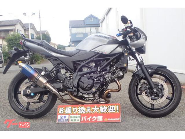 ＳＶ６５０Ｘ　ＷＲ’Ｓマフラー・忠男ＰＯＷＥＲ−ＢＯＸ・社外セパレートハンドル装備