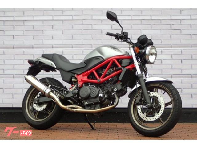 VTR250 社外マフラー装備